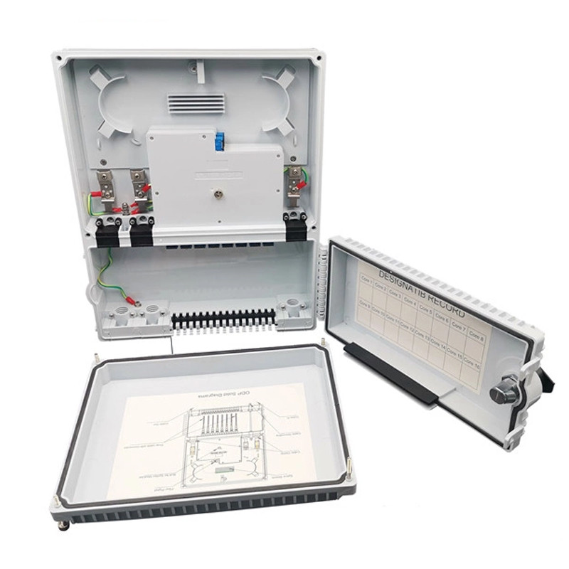 ABS 16 Core ODP PDC Fiber Splitter Distribution Box For FTTX Solution