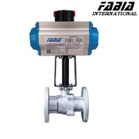 Buy cheap Ss High Temperature Pneumatic Valve Stainless Steel High Temperature Ball Valve product