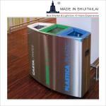 ISO14001 Community Rectangular Outdoor Trash Cans