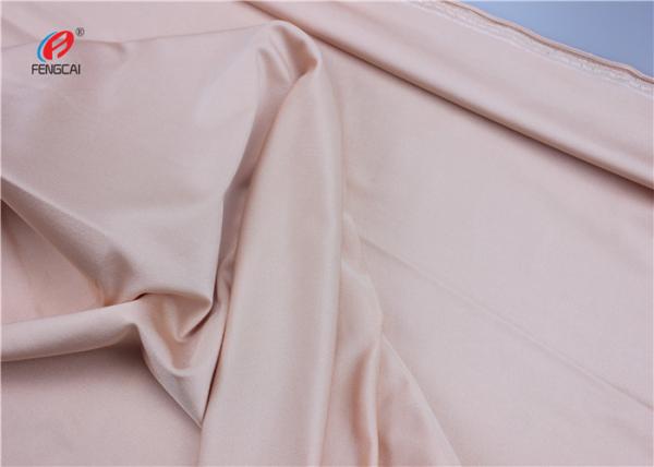 Buy cheap Pink Color 80 Nylon 20 Spandex Fabric , Swimwear Underwear Dress Fabric from wholesalers