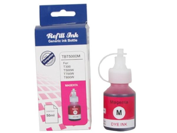 Buy cheap Magenta Recharge Ink Cartridges Ink Brother BT5000M Refill Kit Vivid Color from wholesalers