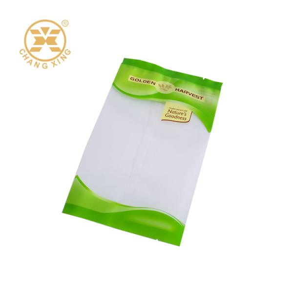 Buy cheap Three Side Sealed Plastic Food Packaging Bag Non Leakage Accept Custom from wholesalers