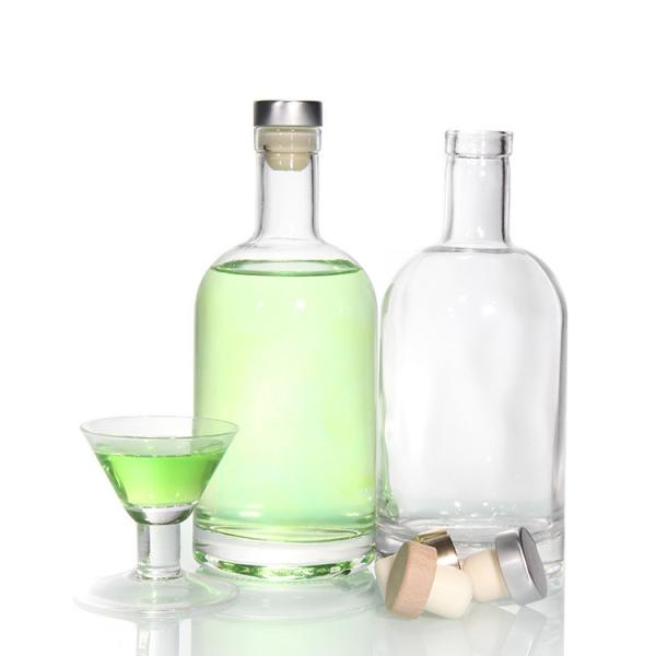 Buy cheap In Stock 750ml Glass Liquor Bottles Spirit Alcohol Container ODM from wholesalers