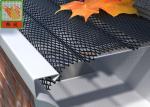 Free Sample Plastic Construction Netting Black PE Gutters Cover Easy Install 5MM