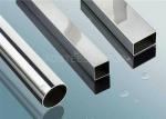 304 316L Square Stainless Steel Tubing Seamless Welded Surface Mill Bright