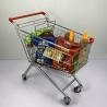 Buy cheap CE 125L European Large Shopping Cart 110kgs Loading Capacity Metal Shopping Trolley from wholesalers