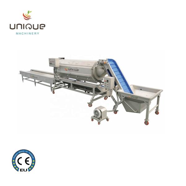 Buy cheap Stainless Steel 304 Continuous Potato Peeling Machine for Large Scale Production from wholesalers