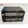 Buy cheap NP F970 NP-F960 Digital Video 6600mAh Rechargeable Li Ion Battery Pack from wholesalers