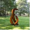 Buy cheap OEM Weathering Steel Lawn Sculptures Metal Rusty Metal Yard Sculptures Outdoor from wholesalers