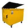 Buy cheap Customized Outdoor Front Lift Bin Industrial Steel Waste Skip Bin With Door from wholesalers