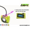 Buy cheap 25000lux 530LUM 2.96W Cordless Miners Cap Lamp Oled Screen from wholesalers
