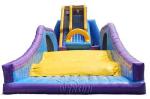 Drop Kick Giant Inflatable Sports Games / Water Slide 0.9mm PVC Made