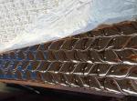 Embossed Stainless Steel Panels Rose Gold Mirror Finish For Facade Wall Cladding