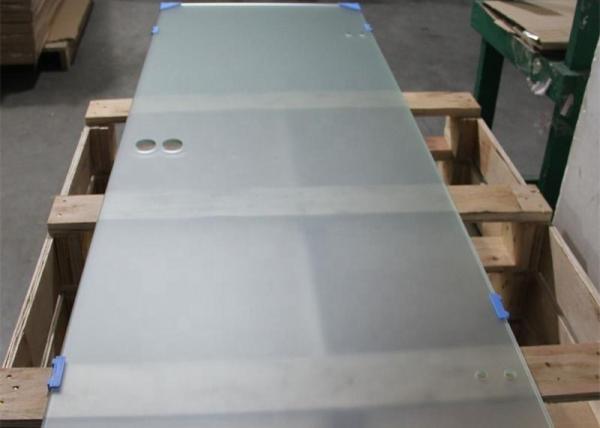 Buy cheap Tabletop Acid Etched 15mm Double Pane Tempered Glass Panels from wholesalers