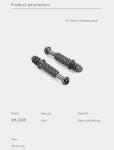 Black Nickel Plated 32mm Minifix Cam Bolt Easy Installation Furniture Connecting