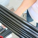 Flexibility Custom Roll Wrapped Carbon Fiber Tube Twill / Plain Weave
