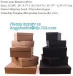 Custom Logo Luxury Marble Pattern Clothing Paper Gift Packaging Box, Paper