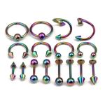 Surgical Steel Nose Rings Body Piercing For Women Punk Earring Stud Hoops Nariz