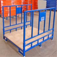 Buy cheap Q235 Stackable Pallet Cage Industries Metal Mesh Storage Containers product