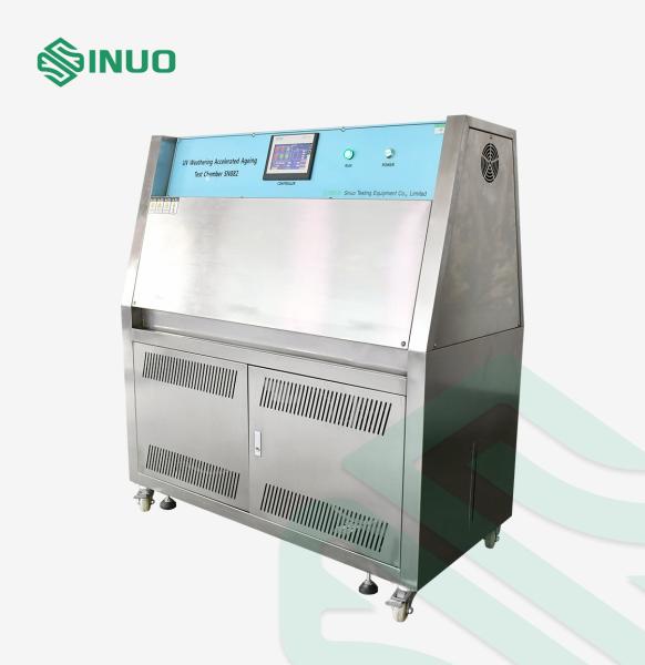 Buy cheap UVA Environmental Test Chamber ISO 11507 UV Accelerated Weathering Chamber from wholesalers