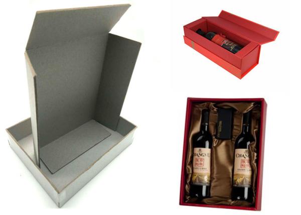 Buy cheap Pressed Cardboard Paper Sheets Laminated Gray Board For Wine Box / Jewel Box from wholesalers