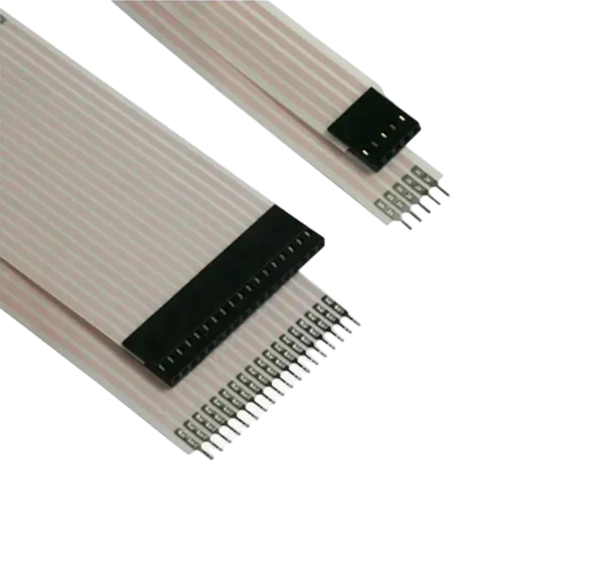 Buy cheap 2.54mm Pitch Flex Crimp Jumper Flat 16 Pin FFC Cable FPC Cable for Home product