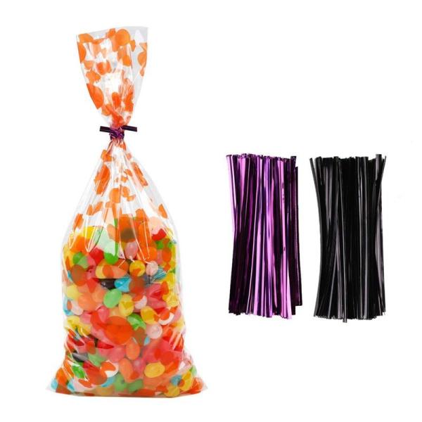 Buy cheap Disposable Clear Plastic Cello Sweet Bags Waterproof With 200 Twist Ties from wholesalers