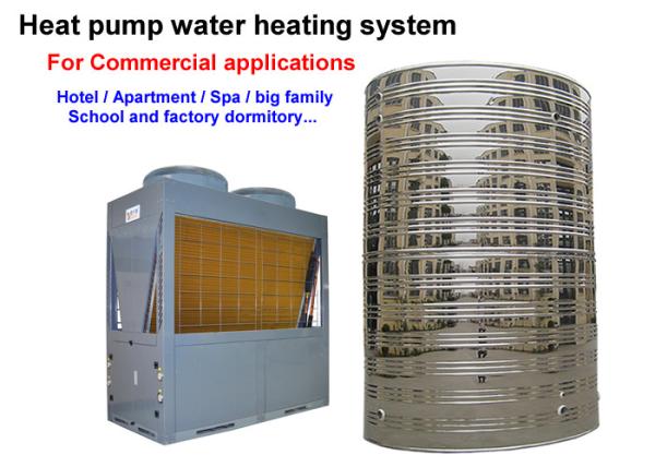 Buy cheap 220V / 380V Commercial Heat Pump Water Heater Lower Energy Consumption from wholesalers