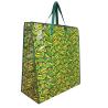 Buy cheap factory directly sell shiny pp woven zip shopping bags from wholesalers