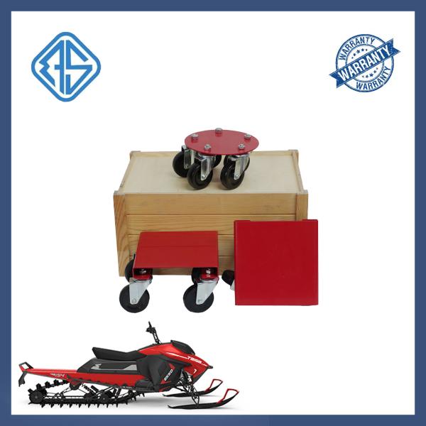 Buy cheap 3 Pieces Snowmobile Caster Dolly 1500lbs Capacity 3mm Alloy Steel Wheel Non-Slip Mat from wholesalers