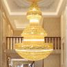 Buy cheap Luxury Big Size empire crystal chandelier for Hotel Project Lighting (WH-NC-01) from wholesalers