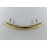 Buy cheap Professional Metal Coffin Handles zamak coffin accessories H011 size 24.5*5.5 cm Gold color from wholesalers