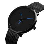 Business Stainless Steel Quartz Wrist Watch Waterproof Men'S Watch Simple