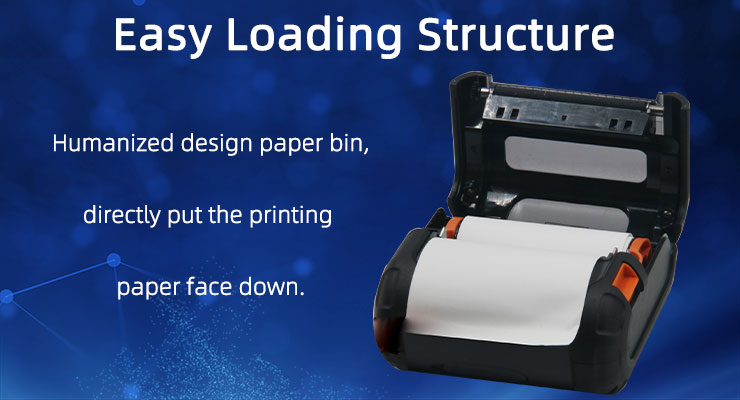 Win/Android/IOS Thermal Printer for Delivery Taxi and Logistic Mini Size