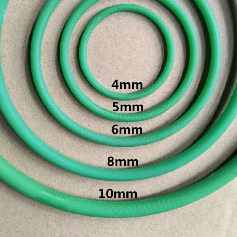 O Shape Round PU Belts Rough surface used on ceramic rollers of glass tempering furnace