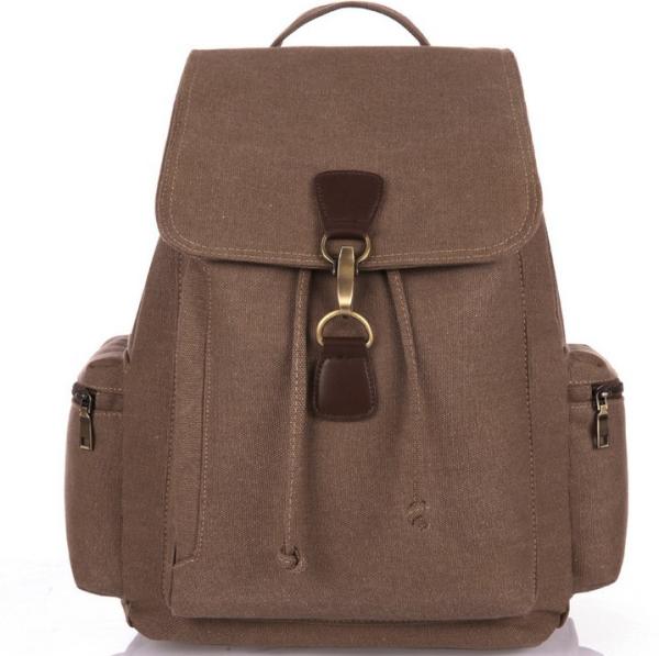 Buy cheap Female thick washed canvas backpack large-capacity leisure travel bag man bag tide from wholesalers