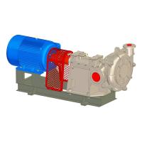 Buy cheap Abrasion Resistant Submersible Slurry Pump , 55kw Hydraulic Sludge Pump X65ZBYL product