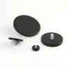 Buy cheap Decoiling Rubber Coated Magnet With External Stud 22mm 43mm 66mm 88mm from wholesalers