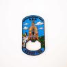 Buy cheap Zinc Alloy Diecasted Bottle Opener Soft Enamel Colors Classic D.E.A. Design from wholesalers