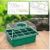 Buy cheap Drainage Holes Plastic Plant Seedling Trays 1 Pack of 12 Trays for Optimal Plant Growth from wholesalers