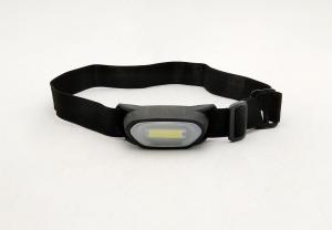 Wholesale Silicone Rechargeable COB LED Headlamp Black 1x2W 2XAAA from china suppliers