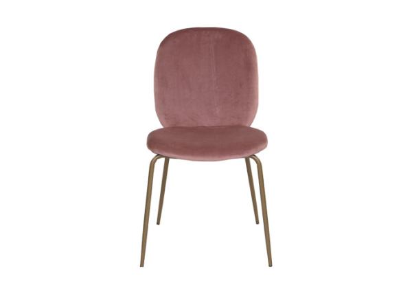 Buy cheap 85.5cm Height Knock Down Fabric Side Chair With 4 Metal Legs from wholesalers