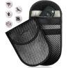 Buy cheap Car Key Faraday Bag RFID Signal Blocking For Personal Security Carbon Fiber from wholesalers