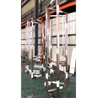 Buy cheap Glass Surrounded Metal Frame , Glass Frame Made By Stainless Steel product
