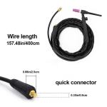 WP17 Tig Welding Torch 140 AMPS 3/8G Connector GOWELLDE Weld CE