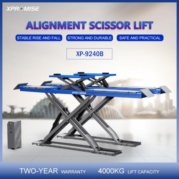 3d Wheel Alignment Used Hydraulic Scissor Car Lift Suitable For Vehicle Repair