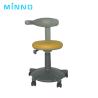 Buy cheap 360 Degree Dental Assistant Stool PU Leather Armrest Dental Office Chairs from wholesalers