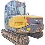 Shanghai of Used Korea-made Rubber Track Volvo EC80D Mini Excavator 2800 Working