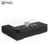 Buy cheap Modern Luxury Large Wooden MDF Desk Classic Boss Office Desk For Workstations Office Furniture from wholesalers