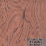 Engineered Wood Veneer Bubinga Crown Cut Wood Veneer Sliced Cut Technics